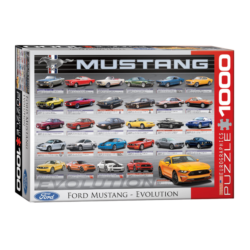 Eurographics Automotive Collection Ford Mustang Evolution Piece