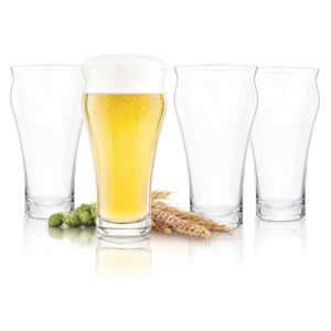 Final Touch Brewhouse Beer Glass - Set of Four