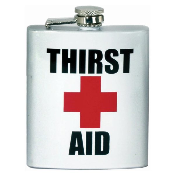 Spoontiques Thirst Aid Flask Image