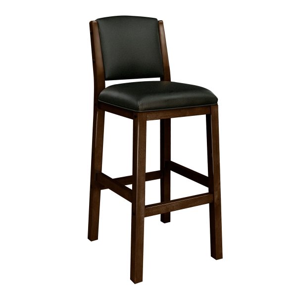 Heritage Backed Barstool in Nutmeg finish