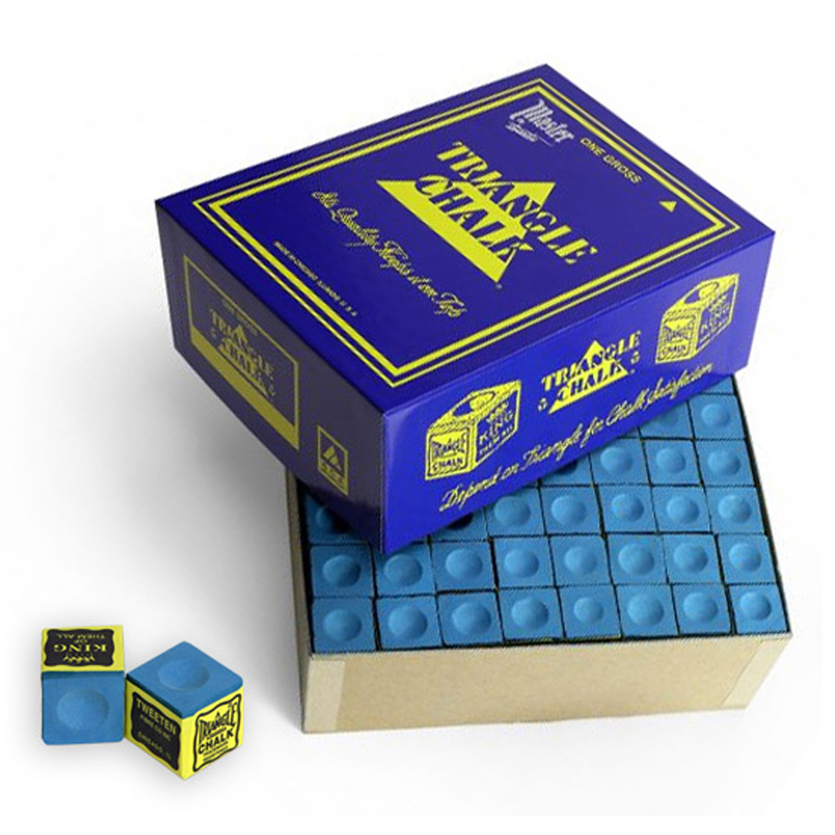 Master Chalk, Blue, 144-Piece Box