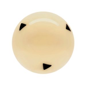 Predator Arcos II Reserve Cue Ball with Black Triangles - 2 1/4in