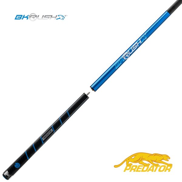 Predator BK Rush + Blue Jump/Break Cue - Sport Wrap