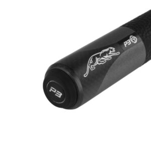 Predator P3 Metallic Grey Pool Cue Leather Luxe Wrap - Image 3