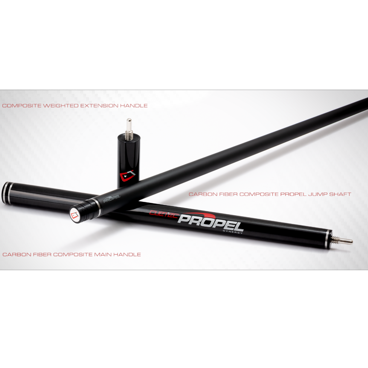 Cuetec Propel Jump Cue Galaxy Gray