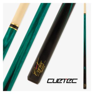 Cuetec Classic Teal 58in 10mm Snooker Cue - 2 weights - Image 2