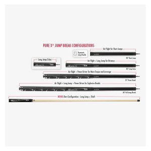 PureX HXT-P2 Jump/ Break Cue by Players - Image 5