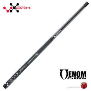 Poison VX Jump/Break Cue with Venom Carbon Fiber Shaft - Black/Grey