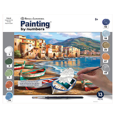 Royal & Langnickel Adult Large Paint by Number Kit-Winter Magic