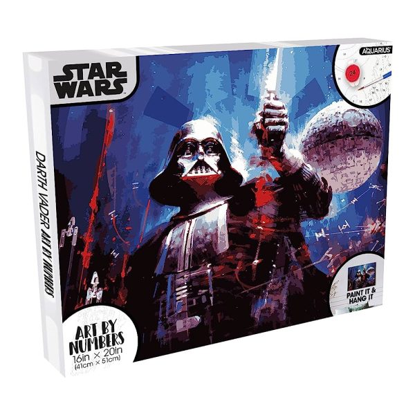 Aquarius Star Wars Darth Vader Paint by Numbers Set