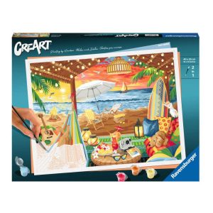Ravensburger CreArt Cozy Cabana Paint by Numbers Set Image