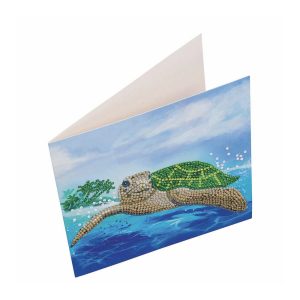 Craft Buddy Turtle Paradise Crystal Art Card Kit