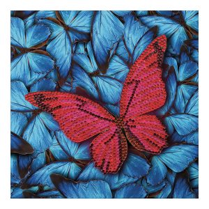 Craft Buddy Butterfly Crystal Art Card Kit
