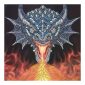 Craft Buddy Dragon Fire Head Crystal Art Card Kit