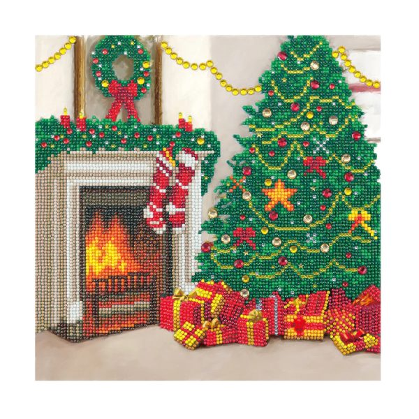 Craft Buddy Crystal Art Traditional Christmas Starter Kit