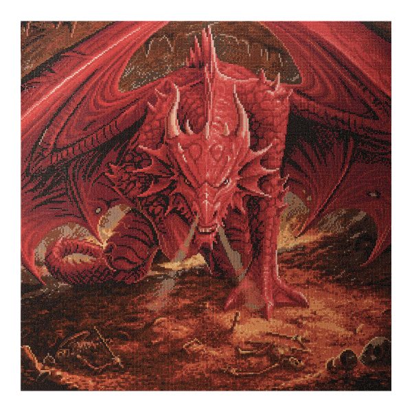 Dragon Fire Crystal Art Card Kit by Anne Stokes - Diamond Painting