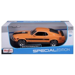 Maisto 1970 Ford Mustang Mach-1 1:18 Scale Special Edition Die Cast Collectable