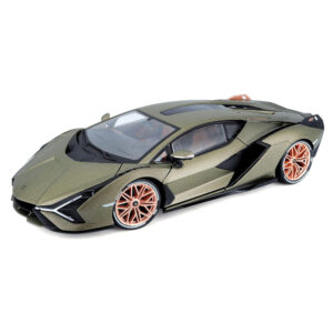 Bburago Lamborghini Sián FKP37 - Green 1:18 Scale Diecast Model