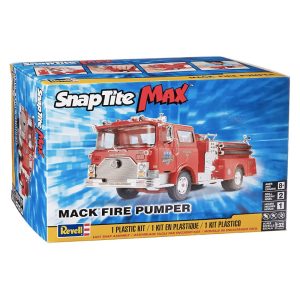 Revel Mack Fire Pumper 1:32 Scale Model Snap Kit (85-1225) box