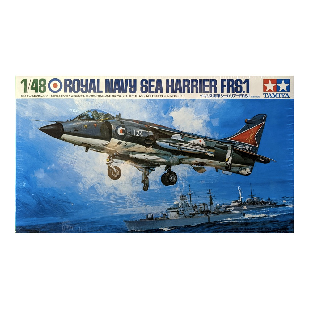 Tamiya Hawker Sea Harrier 148 Scale Model Kit 61026