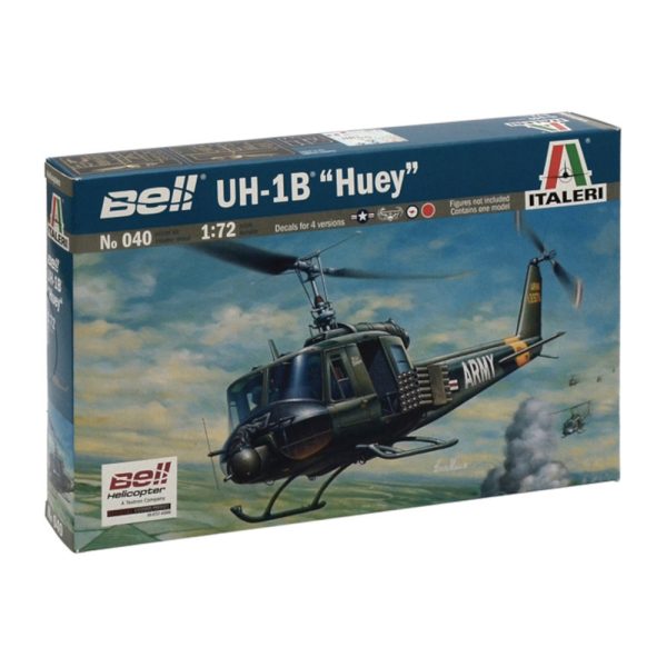 Italeri UH-1B Huey 1:72 Scale Model Kit (040)