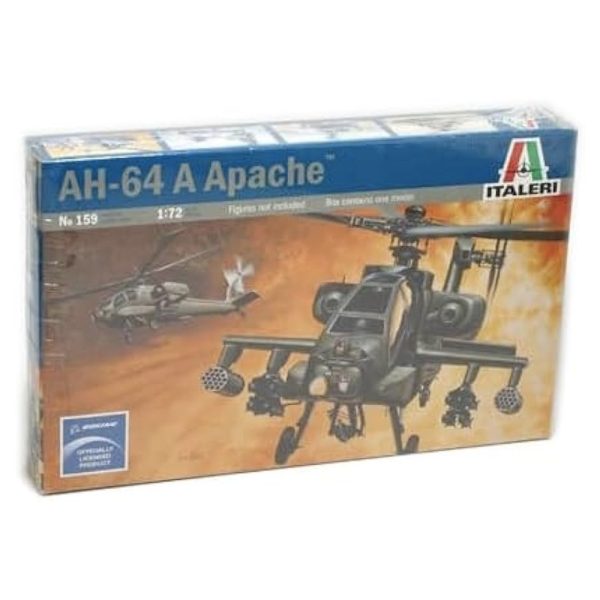 Italeri AH-64 Apache 1:72 Scale Model Kit (0159)