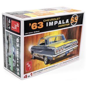 AMT 1963 Chevy Impala SS 1:25 Scale Model Kit (AMT1149M)