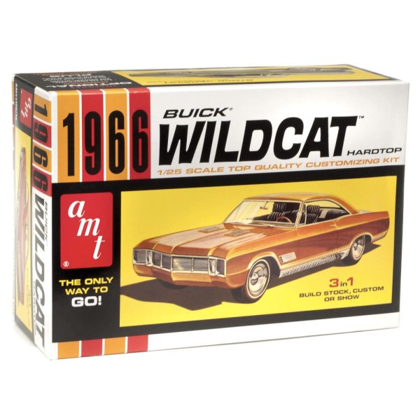 AMT 1966 Buick Wildcat 1:25 Scale Model Kit (AMT1175)