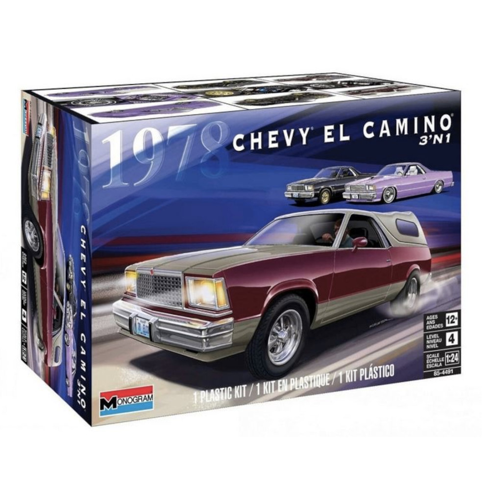 Revell 1978 El Camino Camper 1:25 Scale Model Kit (85-4491)