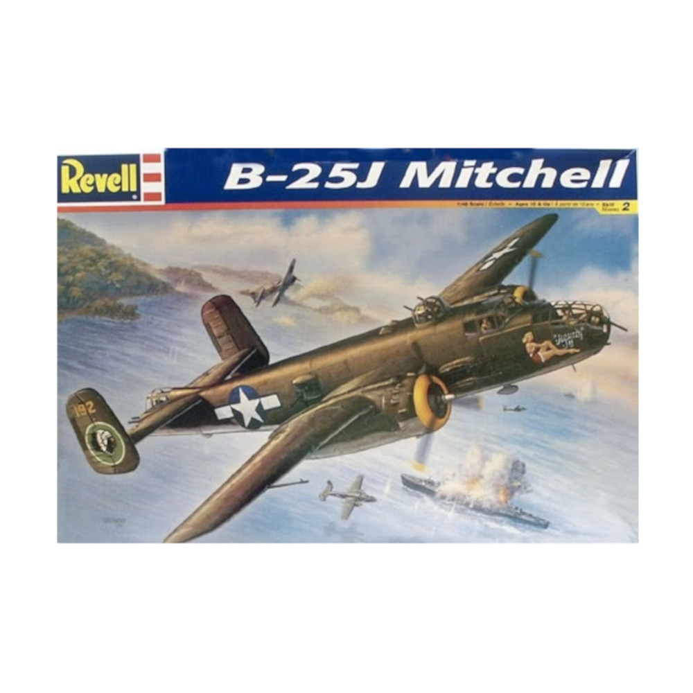 Revell B-25J Mitchell 1:48 Scale Model Kit (15512)