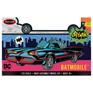 Polar Lights TV Batmobile 1:25 Scale Snap-Together Model Kit