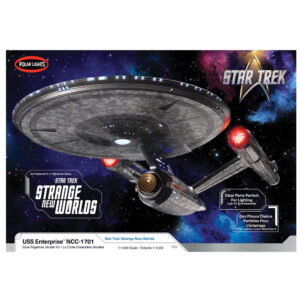 Polar Lights Star Trek: Strange New Worlds U.S.S. Enterprise 1:1000 Scale Snap-Together Model Kit