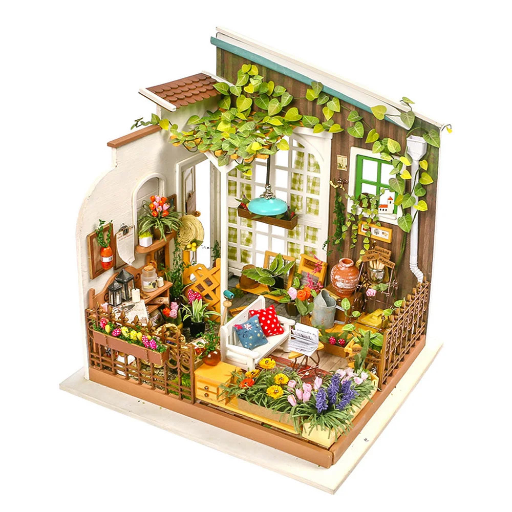 Miniature Dollhouse - Cathy's Flower House DG104 Rolife DIY