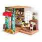 Rolife Simon's Coffee Shop DIY Miniature Dollhouse Kit DG109
