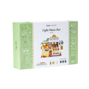 DIY Houses Light Music Bar Model Kit