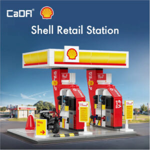 CaDA Shell Retail Station Snap-Together Model