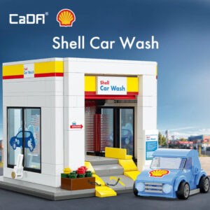 CaDA Shell Car Wash Snap-Together Model