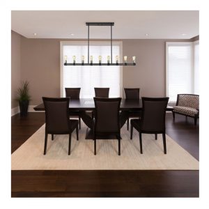 Kirkland Billiard Lamp/Island Light Ashen Barn board with Glass Bulbs - Image 2