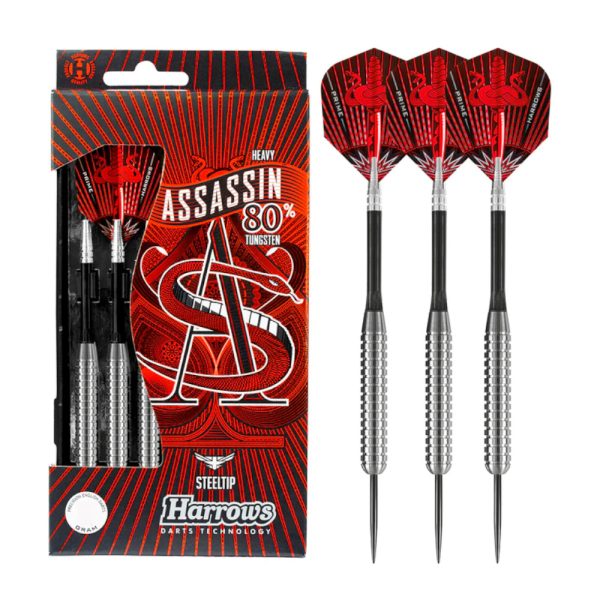 Harrows Assassin 80% tungsten dart set
