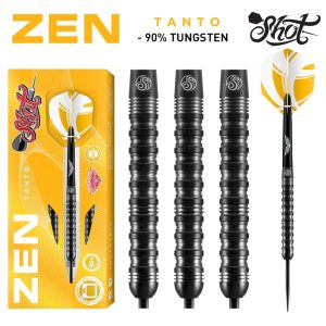 Shot Zen Tanto Steel Tip Dart Set
