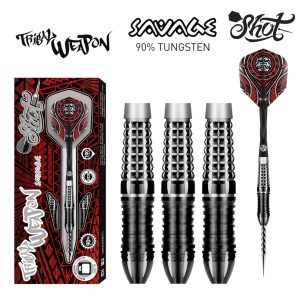 Shot Tribal Weapon Savage Steel Tip Dart Set