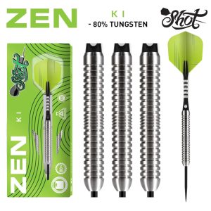 Shot Zen Ki Steel Tip Dart Set