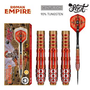 Shot Roman Empire Centurion Steel Tip Dart Set