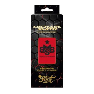 Shot Michael Smith Drop In Dart Case Red Packaging