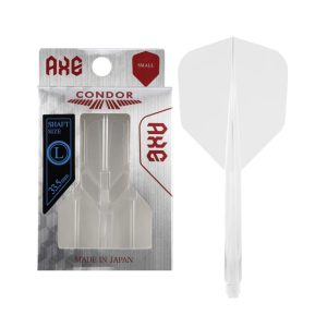 Condor Axe Flight and Shaft System - Clear, Long, Small Shape