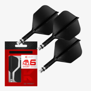 Target K-Shift No.6 Black Flight & Shaft System - 3 Lengths
