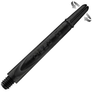 Harrows Carbon 360 Dart Shafts Black