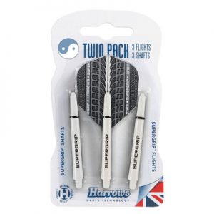 Harrows Twin Pack - Grey/ White - Image 1