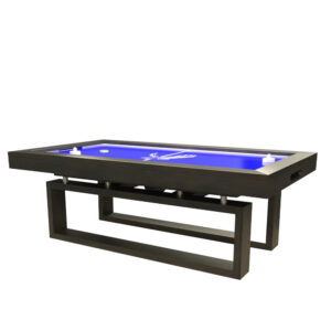 Cloud Air Hockey Table in Birch and Walnut - 2 sizes