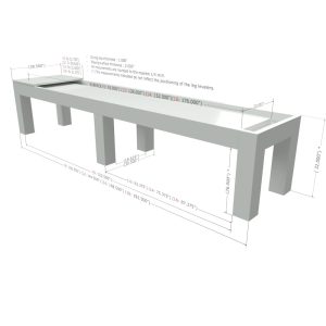 Dream Shuffleboard Table - 4 lengths - Image 5